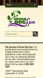 Mobile Screenshot of greendogspa.com